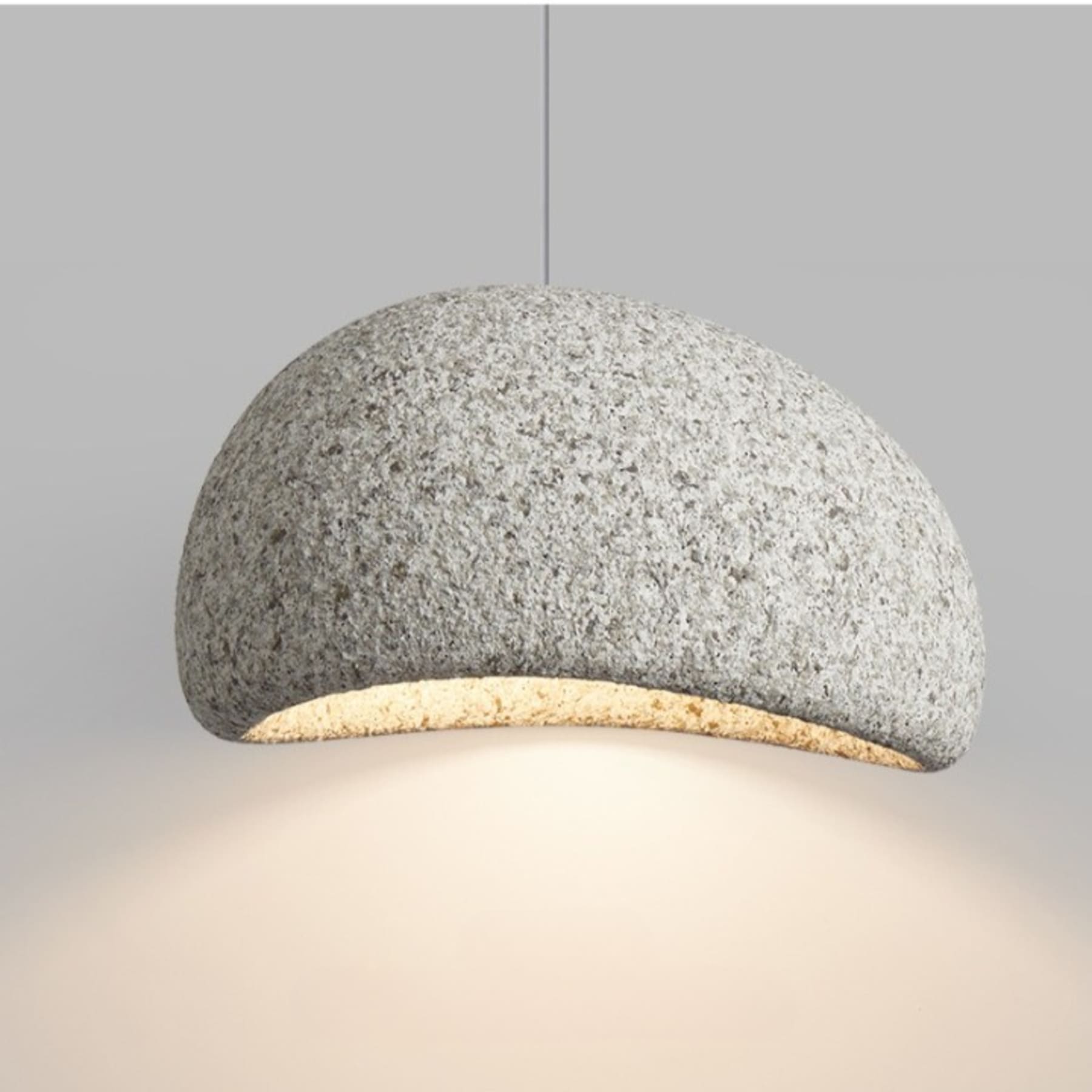 Minimalist Polystyrene Pendant Light for Living Room and Dining Room — Greenwich Home & Living