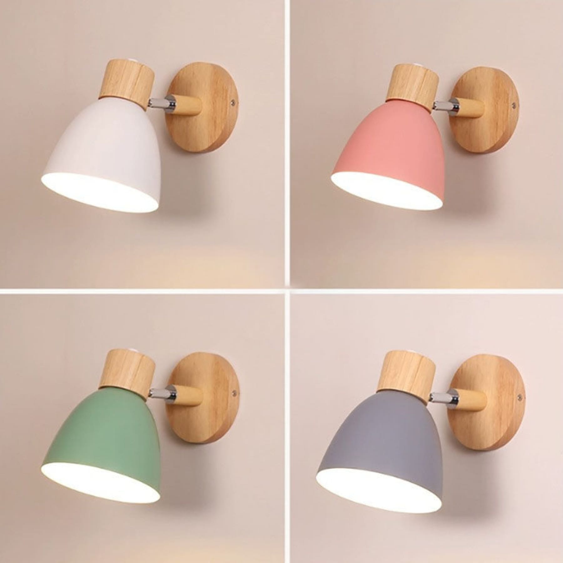 Scandinavian Wood Wall Light for Living Room and Bedroom — Greenwich Home & Living