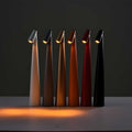 Minimalist Rechargeable Table Lamp With Tri-Color Dimming in Brown — Greenwich Home & Living