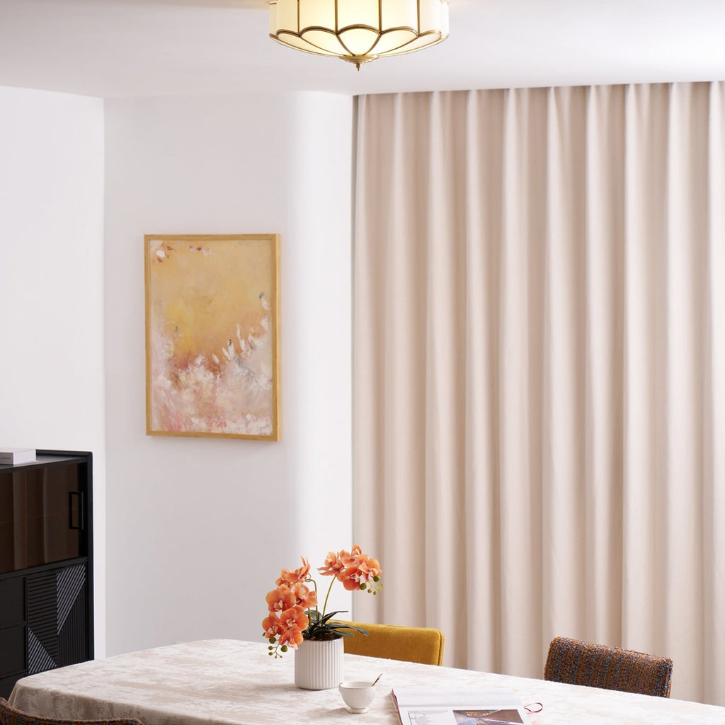Traditional Brass and Glass Flush Mount Ceiling Light for Living Room — Greenwich Home & Living