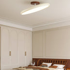Retro Metal Semi-Flush Mount Ceiling Light With Three-Color Light — Greenwich Home & Living