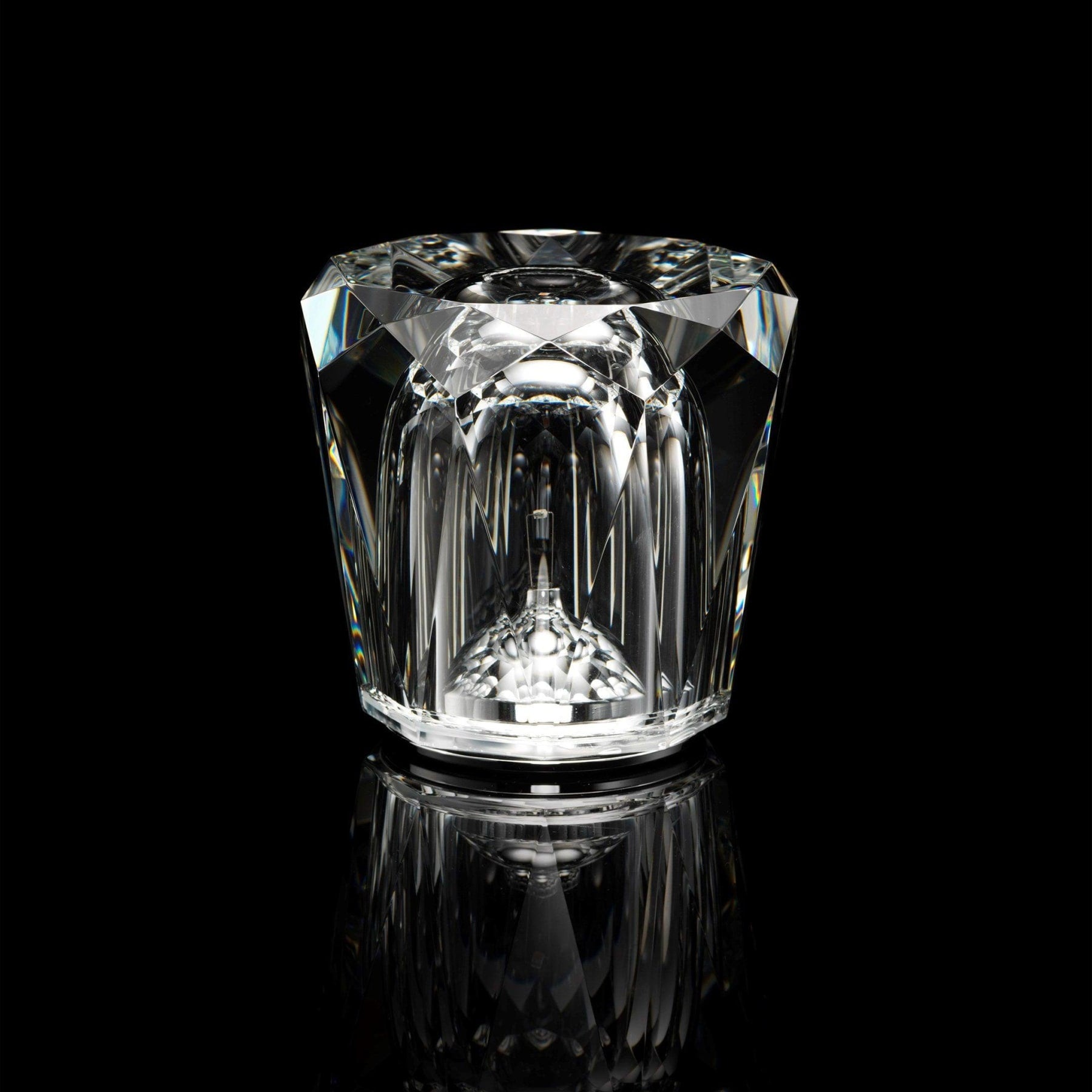 Modern Crystal Table Lamp With Warm Glow For Living Room and Bedroom — Greenwich Home & Living