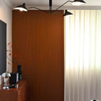 Modern Linear Metal Ceiling Light With Adjustable Color Temperature — Greenwich Home & Living
