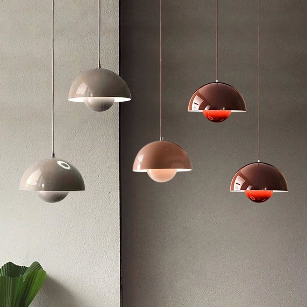Modern Metal Pendant Light With Adjustable Color Temperature — Greenwich Home & Living