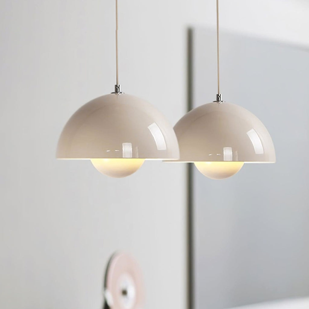 Modern Metal Pendant Light With Adjustable Color Temperature — Greenwich Home & Living