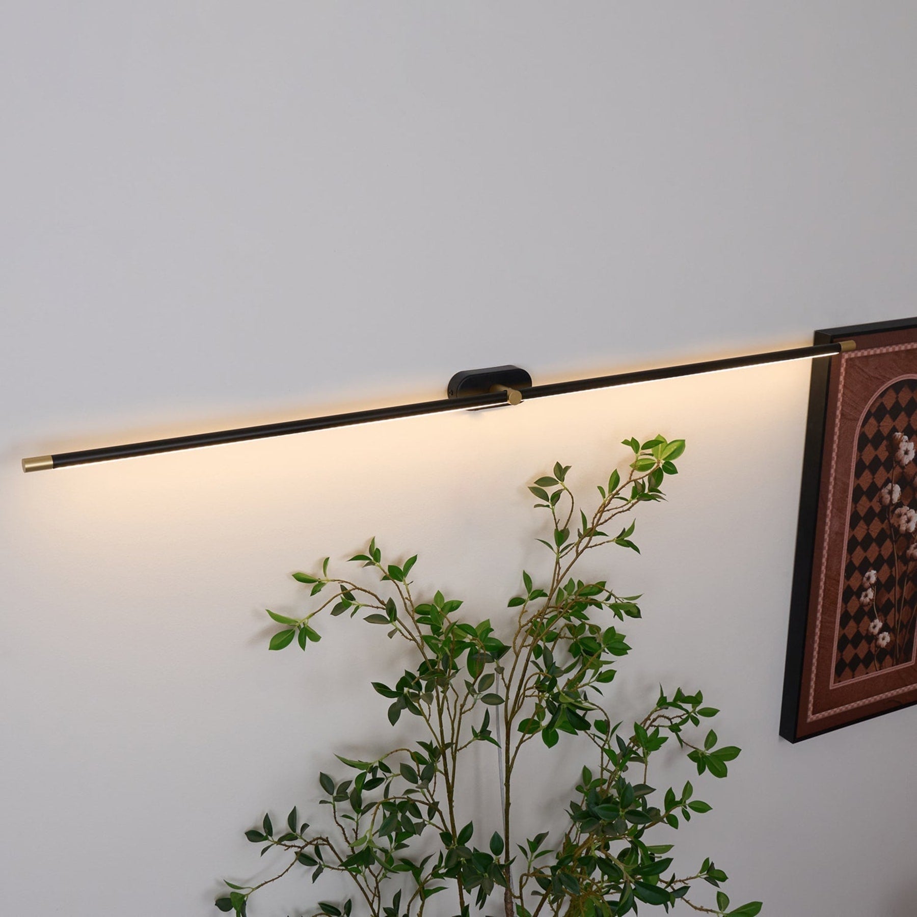 Minimalist Metal Wall Light With Adjustable Color Temperature — Greenwich Home & Living
