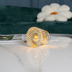 Modern Crystal Table Lamp With Warm Glow For Living Room and Bedroom — Greenwich Home & Living