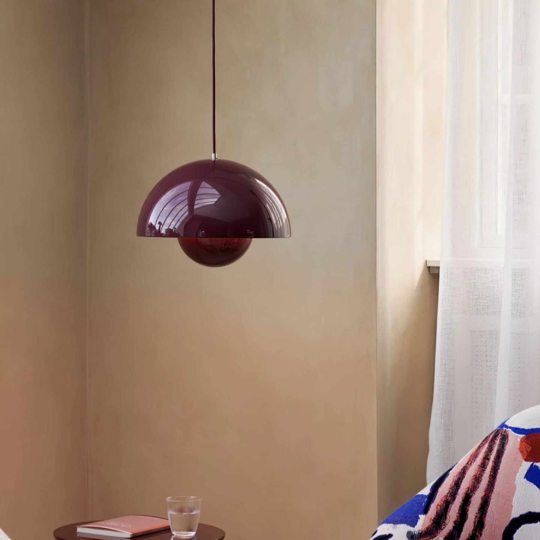 Modern Metal Pendant Light With Adjustable Color Temperature — Greenwich Home & Living