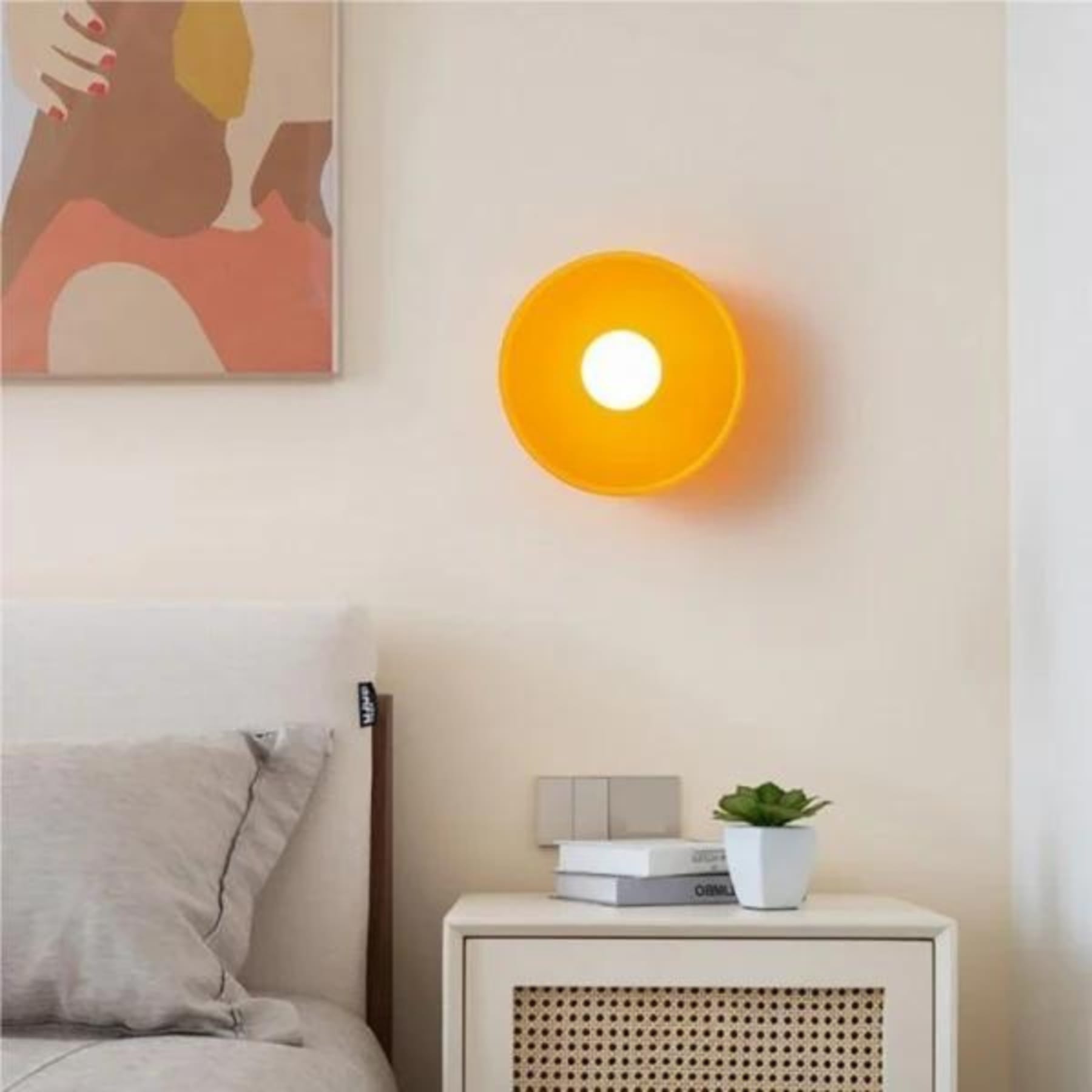 Contemporary Glass Bowl Ceiling Light for Living Room — Greenwich Home & Living