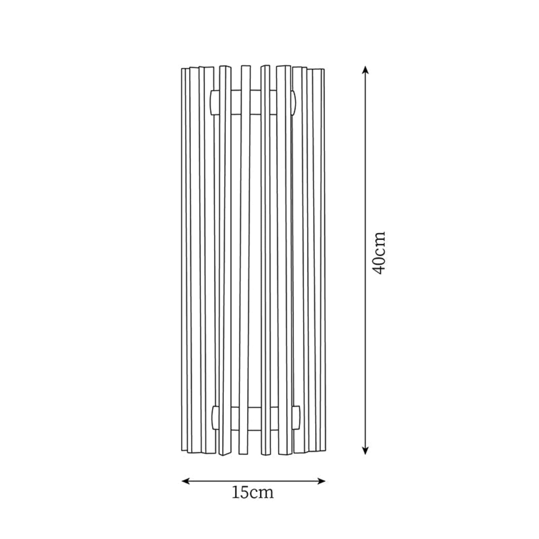 Contemporary Acrylic and Wood Wall Light With Tri-Color Lighting — Greenwich Home & Living