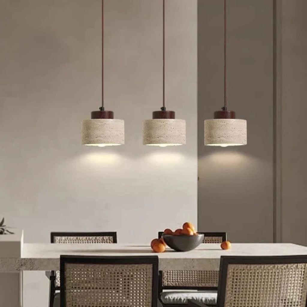 Scandinavian Iron Pendant Light With Tri-Color Light for Kitchen and Dining Room — Greenwich Home & Living