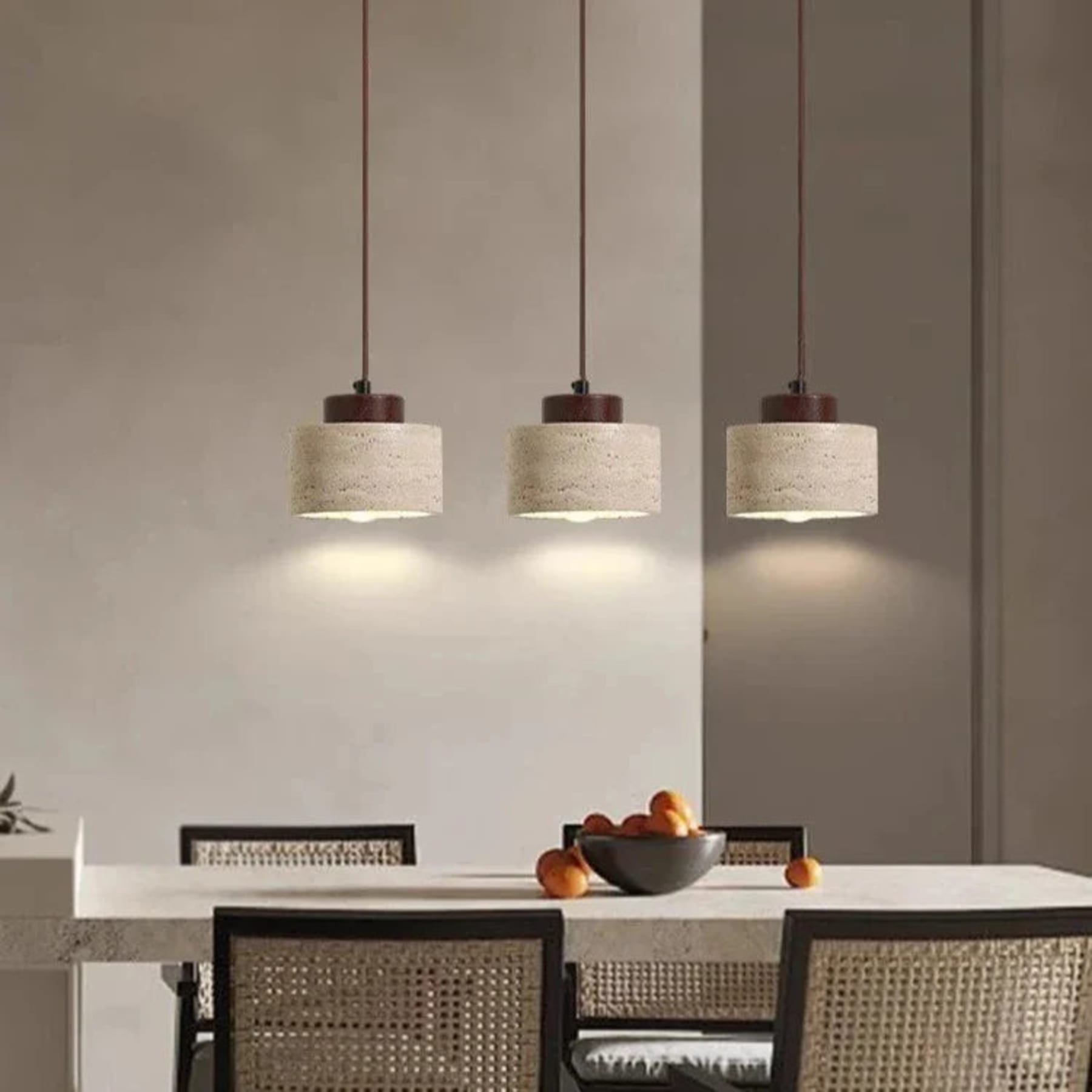 Scandinavian Iron Pendant Light With Tri-Color Light for Kitchen and Dining Room — Greenwich Home & Living