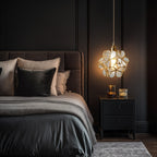 Retro Glass Pendant Light With Warm White Glow — Greenwich Home & Living