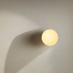 Minimalist Glass Wall Light With Warm White Glow — Greenwich Home & Living