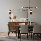 Minimalist Wood Wall Light With Tri-Color Changing Glow — Greenwich Home & Living