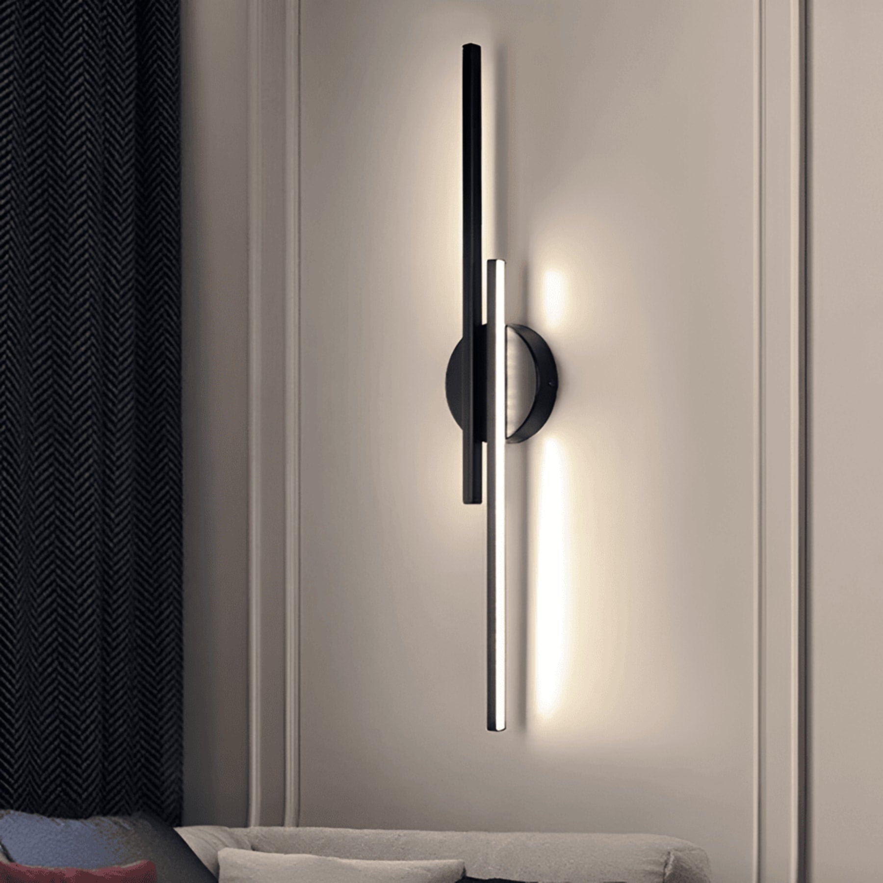 Minimalist Aluminum Wall Light With Adjustable Color Temperature — Greenwich Home & Living