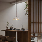 Minimalist Concrete Pendant Light With Warm White LED for Dining Room — Greenwich Home & Living