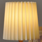 Modern Wood Table Lamp With Warm LED Glow — Greenwich Home & Living