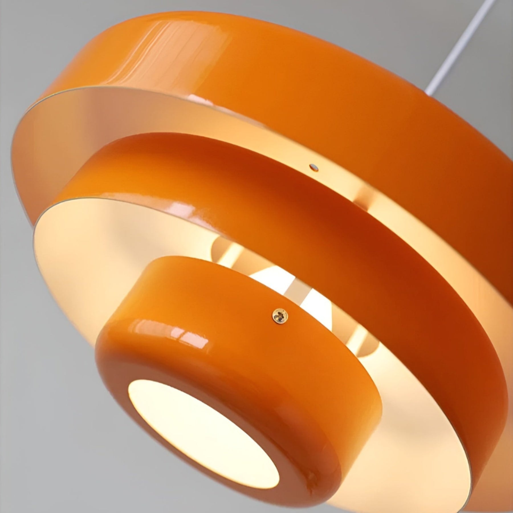 Retro Glass Pendant Light With Warm White Glow For Living And Dining Rooms — Greenwich Home & Living