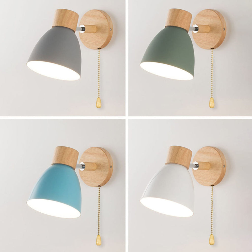 Scandinavian Wood Wall Light for Living Room and Bedroom — Greenwich Home & Living
