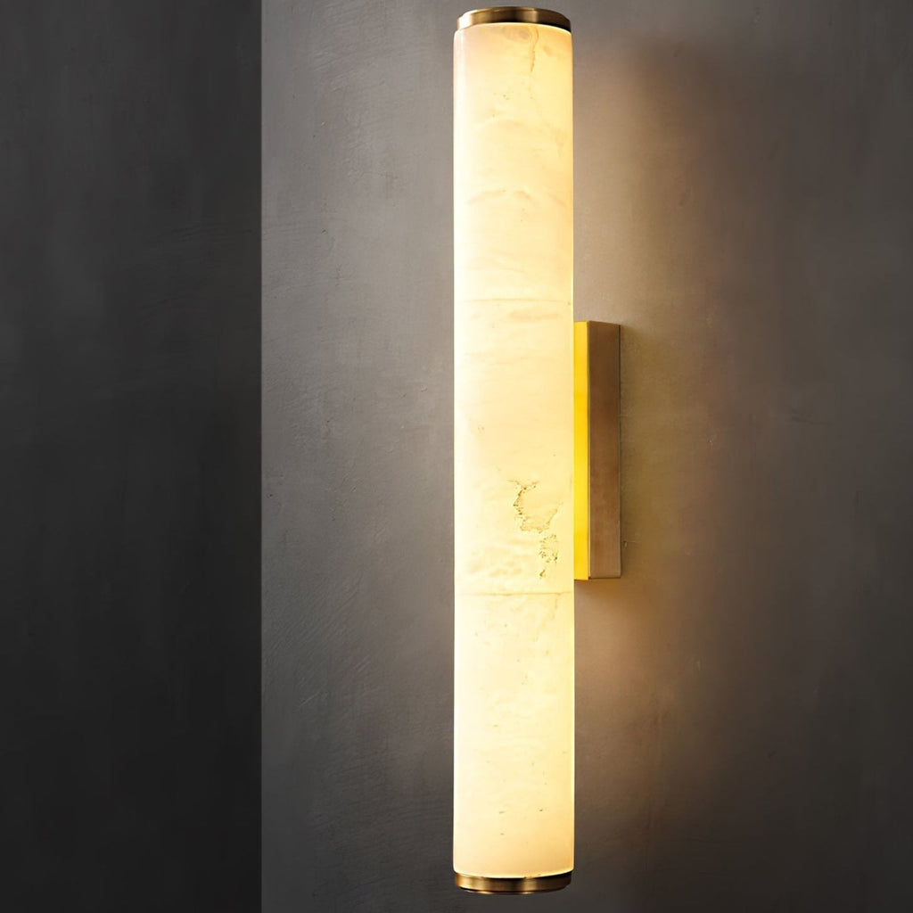 Contemporary Copper and Marble Wall Light for Living Room and Bedroom — Greenwich Home & Living
