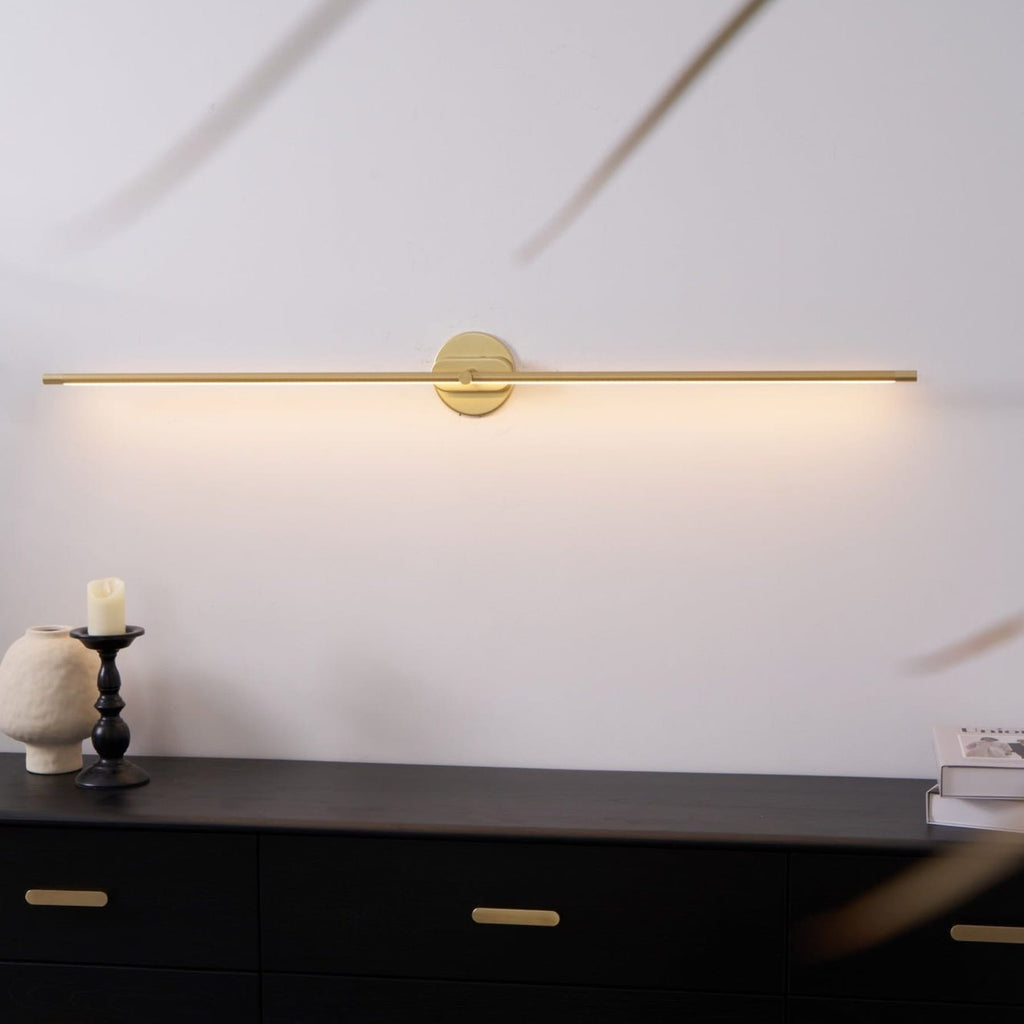 Minimalist Metal Wall Light With Adjustable Color Temperature — Greenwich Home & Living