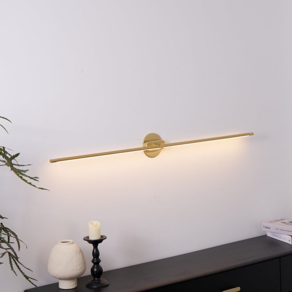 Minimalist Metal Wall Light With Adjustable Color Temperature — Greenwich Home & Living
