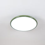 Retro Metal Semi-Flush Mount Ceiling Light With Three-Color Light — Greenwich Home & Living