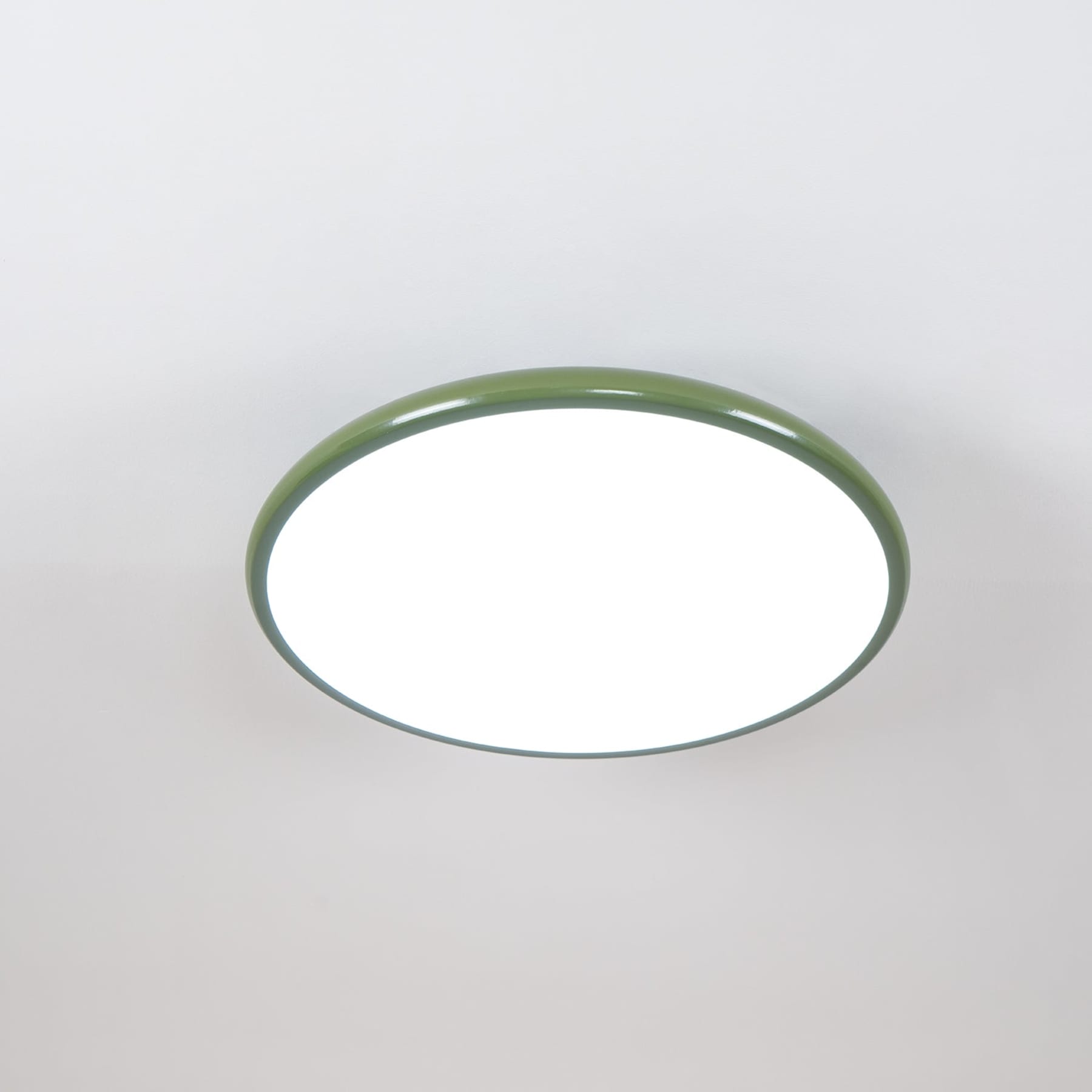 Retro Metal Semi-Flush Mount Ceiling Light With Three-Color Light — Greenwich Home & Living