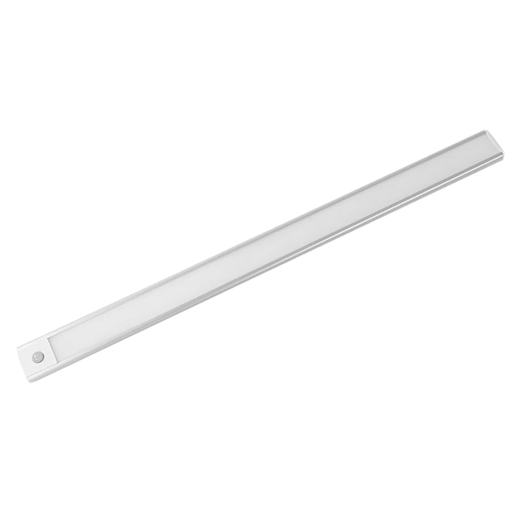Minimalist Aluminum LED Under-Cabinet Ceiling Light With Stepless Dimming in Silver — Greenwich Home & Living