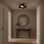 Scandinavian Resin Ceiling Light With Three-Color Light for Living Room — Greenwich Home & Living