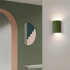Minimalist Resin Wall Light With Tri-Color Lighting — Greenwich Home & Living