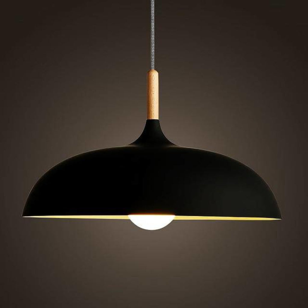 Scandinavian Wrought Iron Pendant Light for Dining Room and Kitchen in Black — Greenwich Home & Living