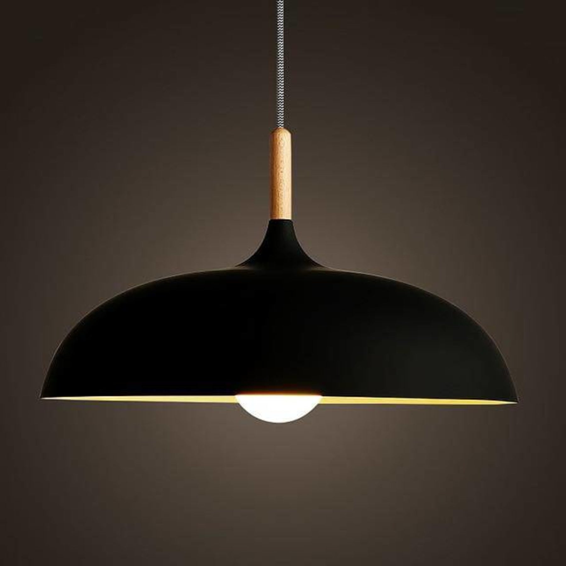 Scandinavian Wrought Iron Pendant Light for Dining Room and Kitchen in Black — Greenwich Home & Living