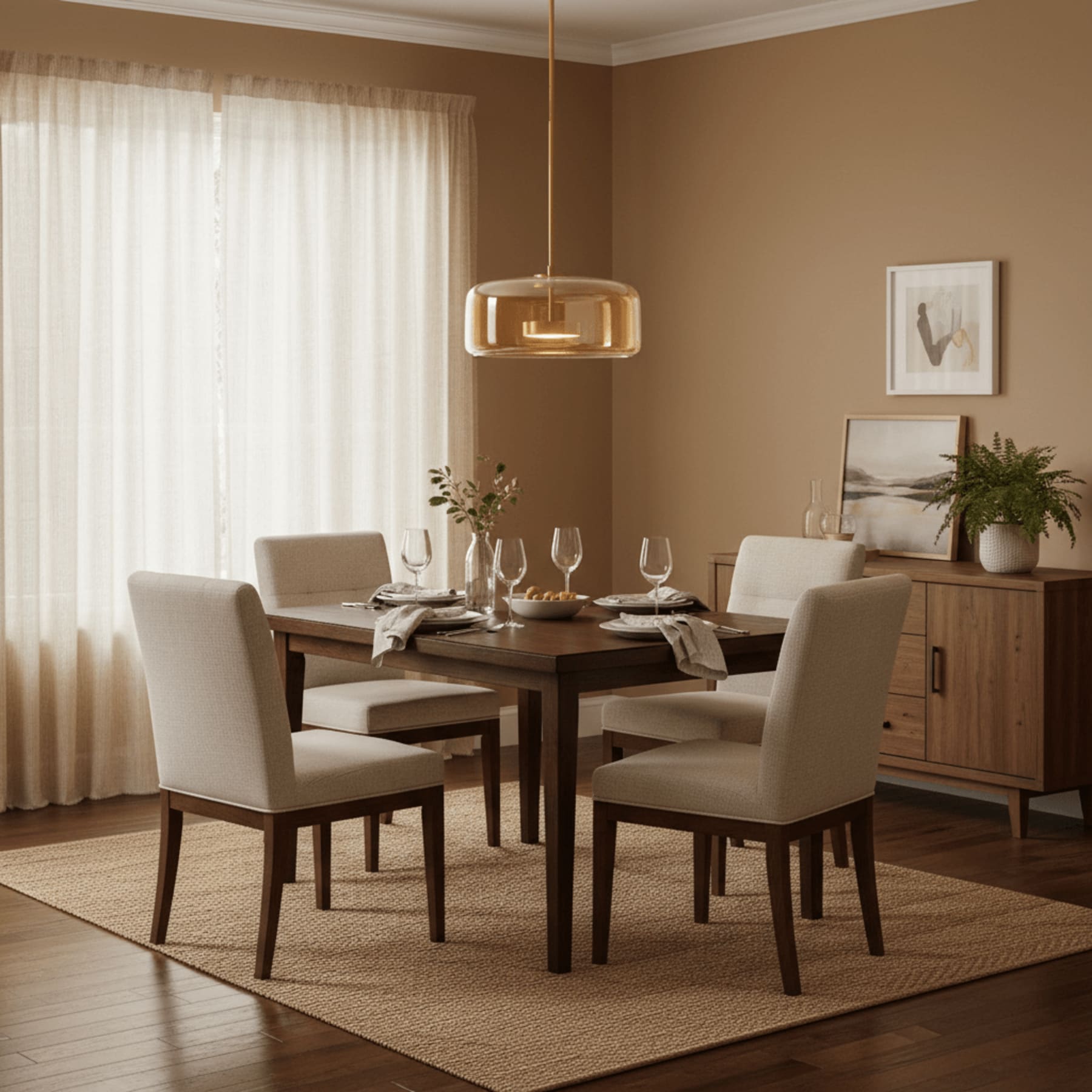 Contemporary Glass Pendant Light With USB-Rechargeable Battery — Greenwich Home & Living