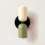 Modern Ceramic Wall Light for Living Room and Bedroom in Beige/Green/Black — Greenwich Home & Living