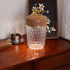 Contemporary Glass Table Lamp With Adjustable Color Temperature — Greenwich Home & Living