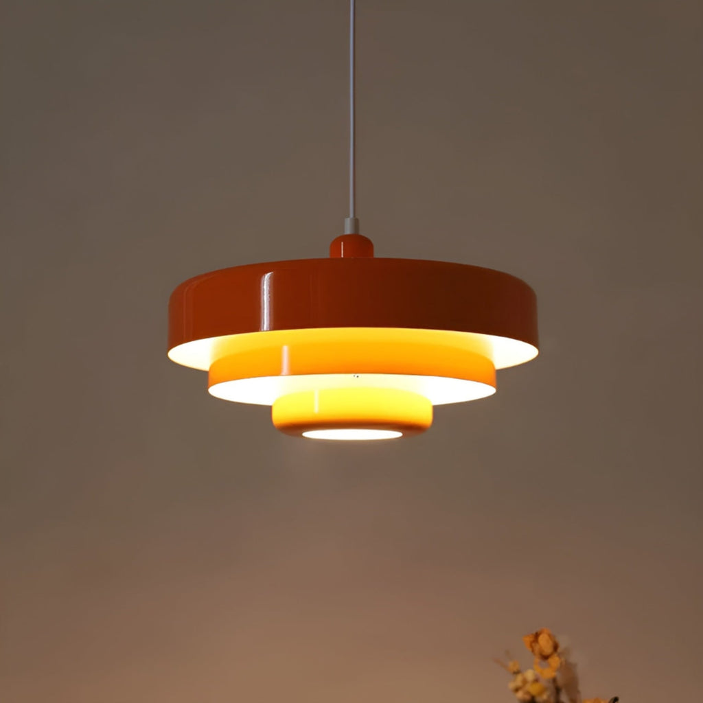 Retro Glass Pendant Light With Warm White Glow For Living And Dining Rooms — Greenwich Home & Living