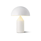 Modern Metal Table Lamp With Adjustable Color Temperature in White — Greenwich Home & Living