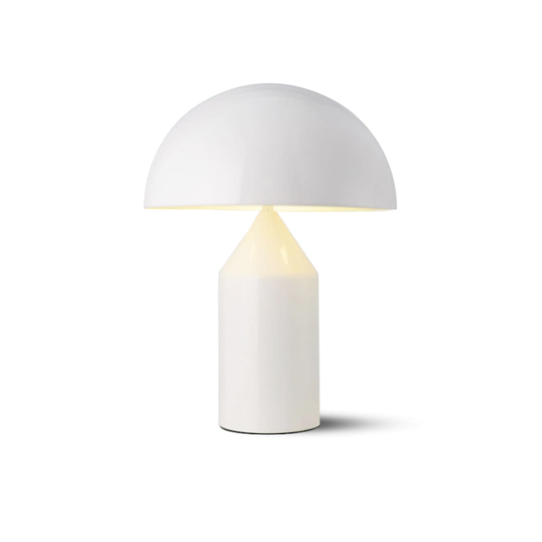 Modern Metal Table Lamp With Adjustable Color Temperature in White — Greenwich Home & Living