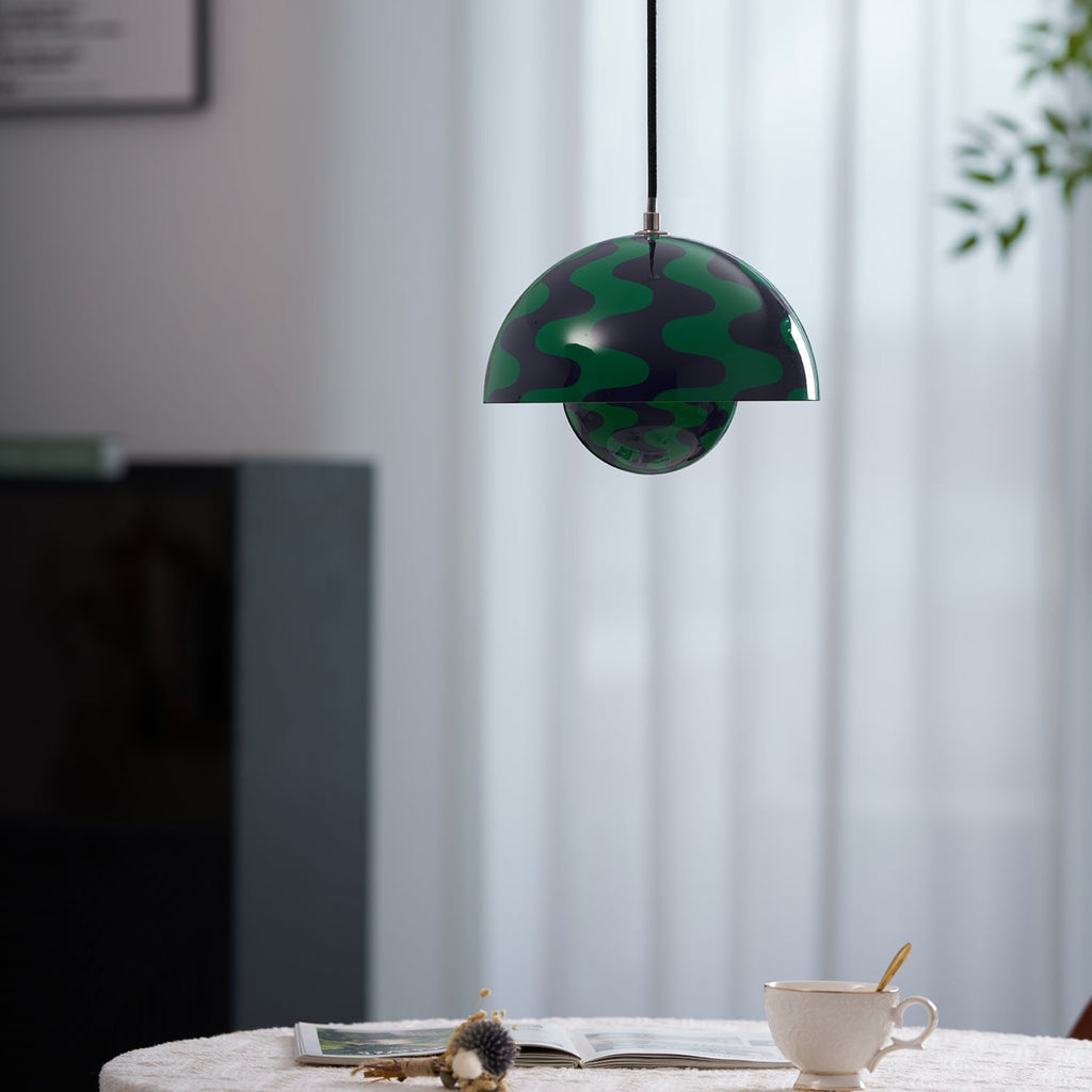 Modern Metal Pendant Light With Adjustable Color Temperature — Greenwich Home & Living