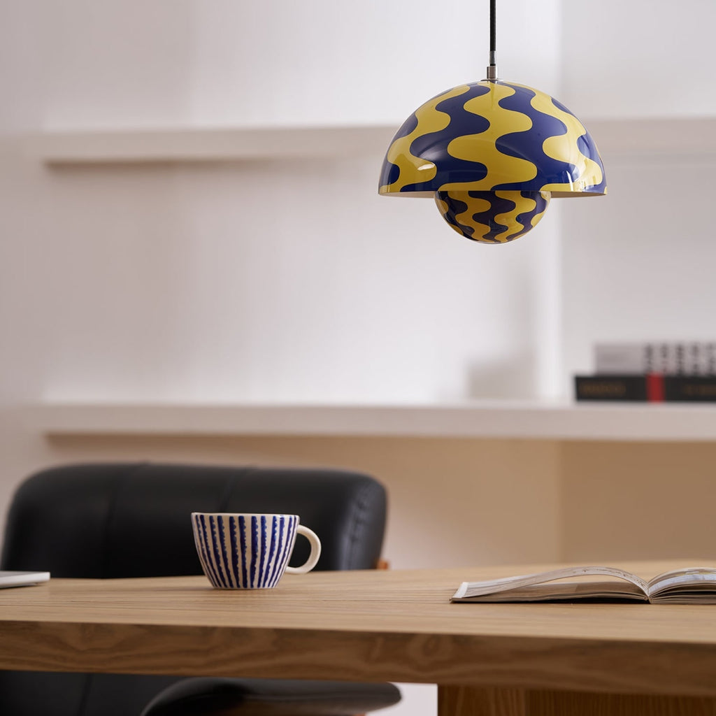 Modern Metal Pendant Light With Adjustable Color Temperature — Greenwich Home & Living