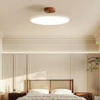 Retro Metal Semi-Flush Mount Ceiling Light With Three-Color Light — Greenwich Home & Living