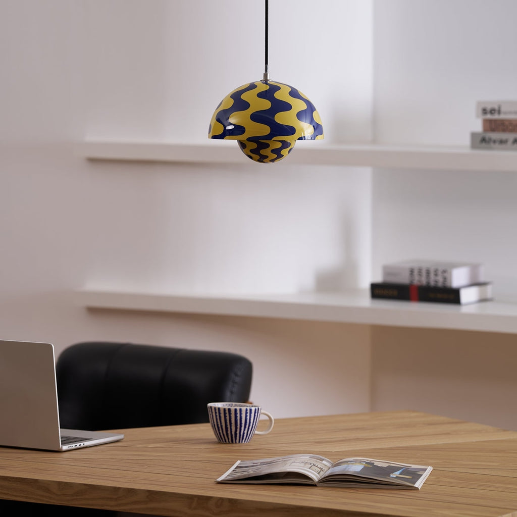 Modern Metal Pendant Light With Adjustable Color Temperature — Greenwich Home & Living