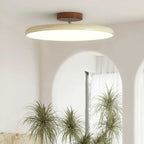 Retro Metal Semi-Flush Mount Ceiling Light With Three-Color Light — Greenwich Home & Living