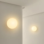 Minimalist Glass Wall Light With Warm White Glow — Greenwich Home & Living