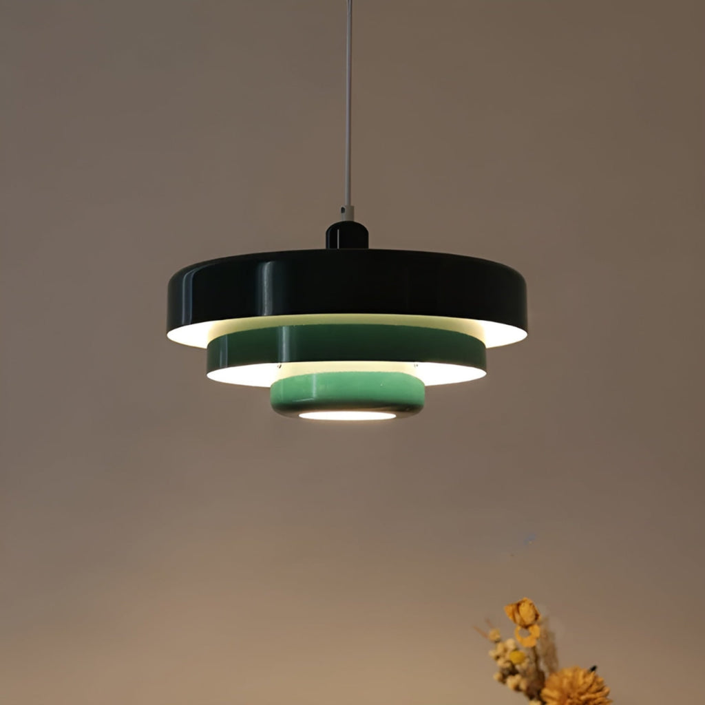 Retro Glass Pendant Light With Warm White Glow For Living And Dining Rooms — Greenwich Home & Living