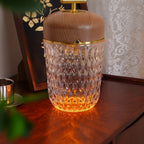 Contemporary Glass Table Lamp With Adjustable Color Temperature — Greenwich Home & Living