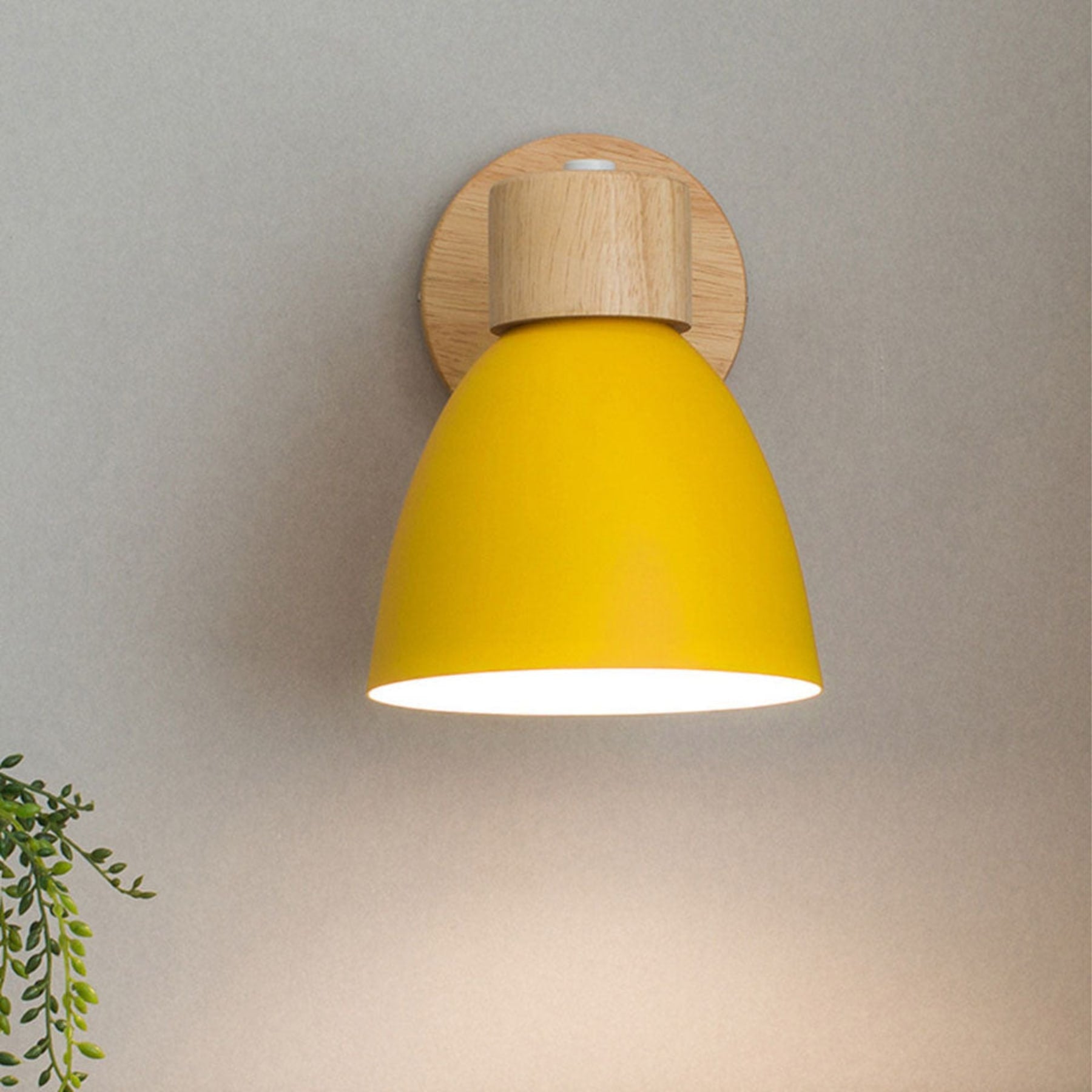 Scandinavian Wood Wall Light for Living Room and Bedroom — Greenwich Home & Living