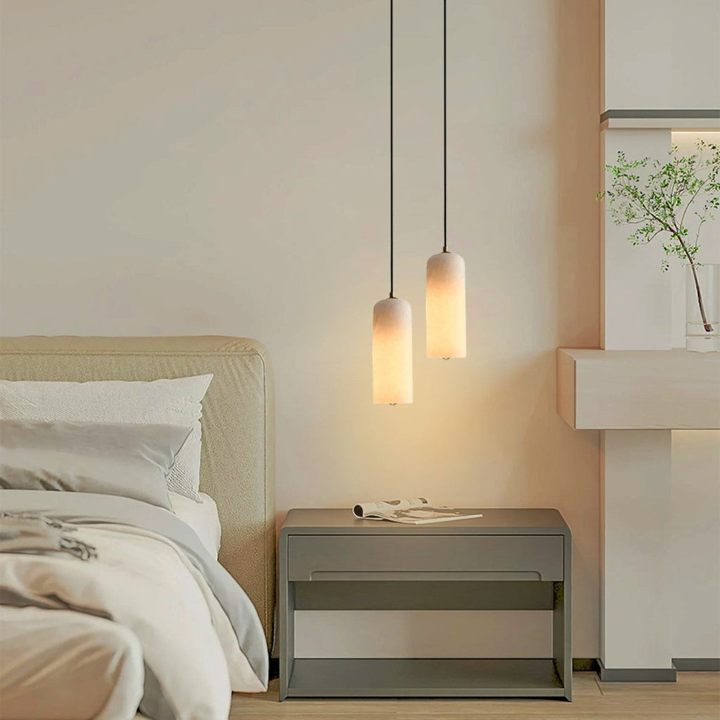 Contemporary Marble Pendant Light for Living Room and Dining Room — Greenwich Home & Living